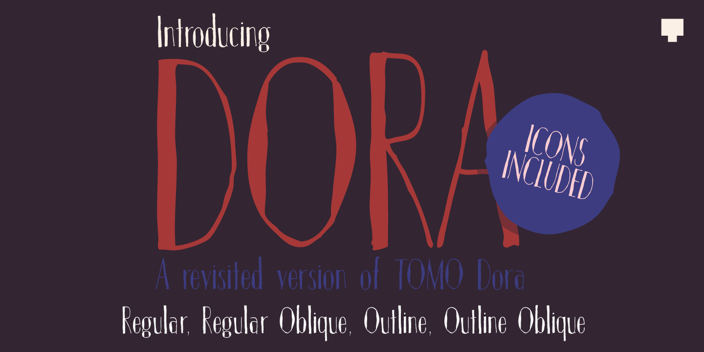 Шрифт TOMO Dora Sans